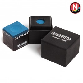 Бильярдный мел "Navigator Premium Chalk Plus Alpha Blue" 1 шт.