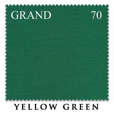 Бильярдное сукно "Grand 70 Yellow Green"